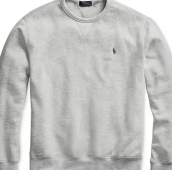 men's fleece crew sweatshirt